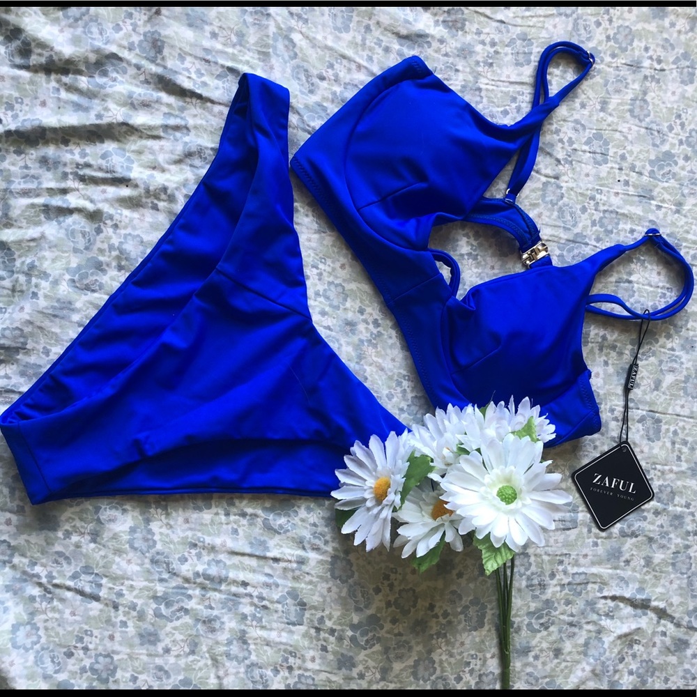 Cobalt Blue Bikini